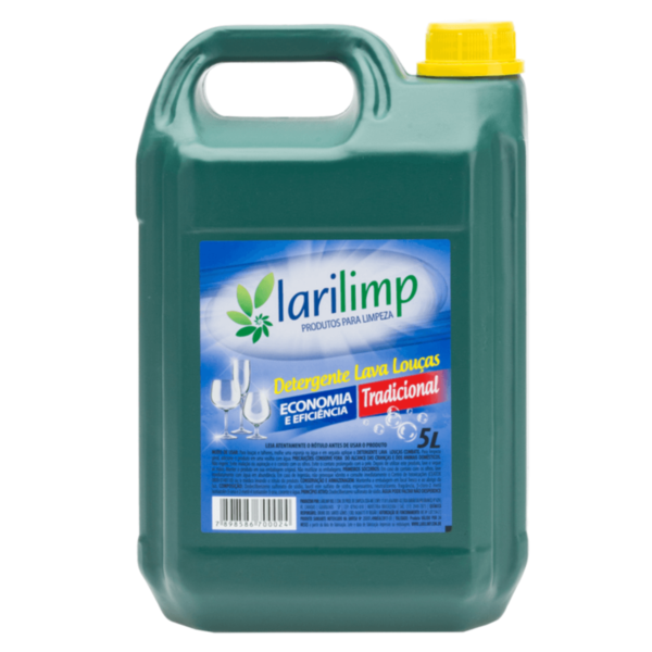 LAVA LOUÇAS LARILIMP 5L NEUTRO